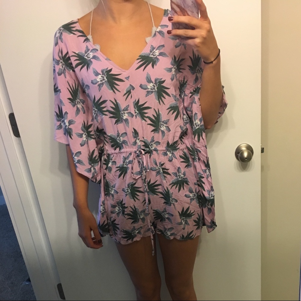 Cupcakes and Cashmere Floral Romper